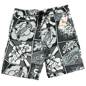 Oh Snap! by Drill‎ Men's Comic Print Shorts Size Large NWT